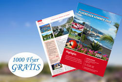 Flyer und Kataloge