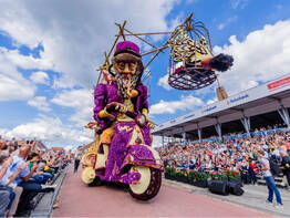 Die gr��te Blumenparade der Welt