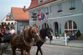 Schlüsselfeld - Gasthof zum Storch - Kutschfahrt Schlüsselfeld - Gasthof zum Storch - Kutschfahrt