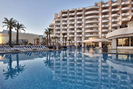 St. Pauls Bay - Hotel San Antonio - Außenansicht mit Pool St. Pauls Bay - Hotel San Antonio - Außenansicht mit Pool