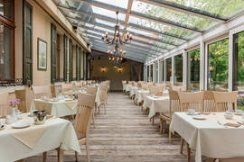 Tangermünde - Hotel Schwarzer Adler - Wintergarten Tangermünde - Hotel Schwarzer Adler - Wintergarten